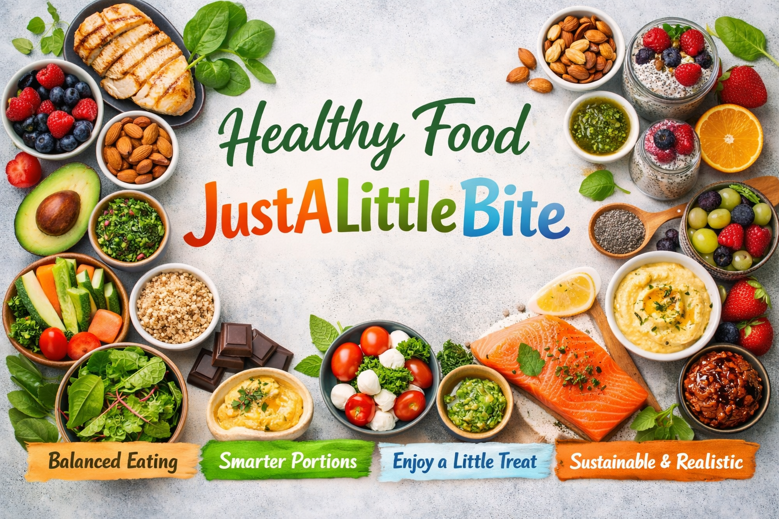 Healthy Food JustALittleBite