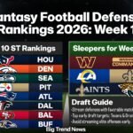 Fantasy Football Defense Rankings