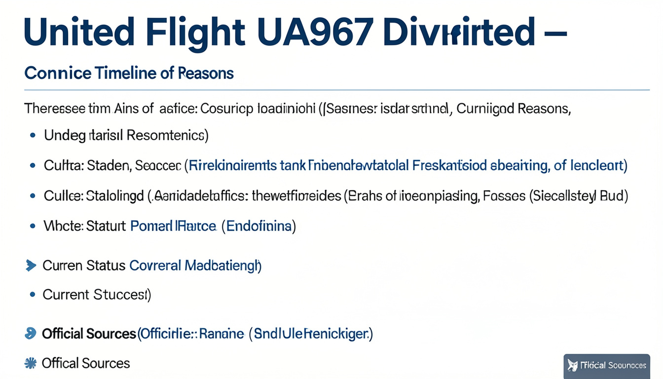 United Flight UA967 Diverted